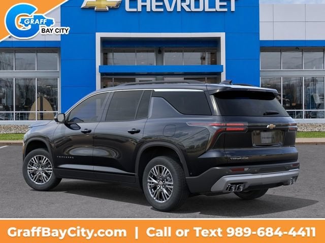 2026 Chevrolet Traverse — rear three-quarter view