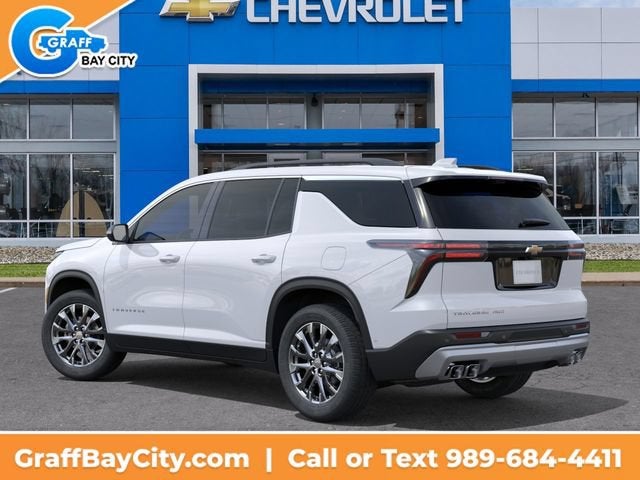 2026 Chevrolet Traverse — rear three-quarter view