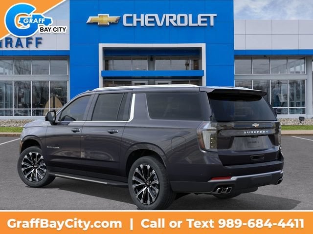 2026 Chevrolet Suburban — rear three-quarter view