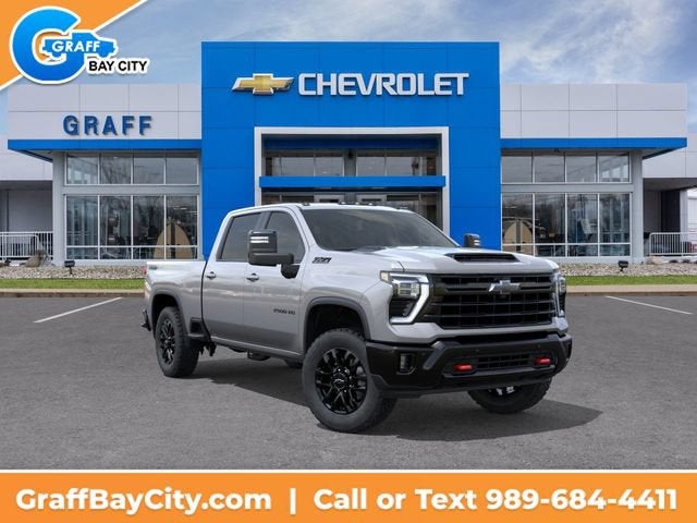 2026 Chevrolet Silverado 2500 HD LT in Sterling Gray Metallic — front three-quarter view
