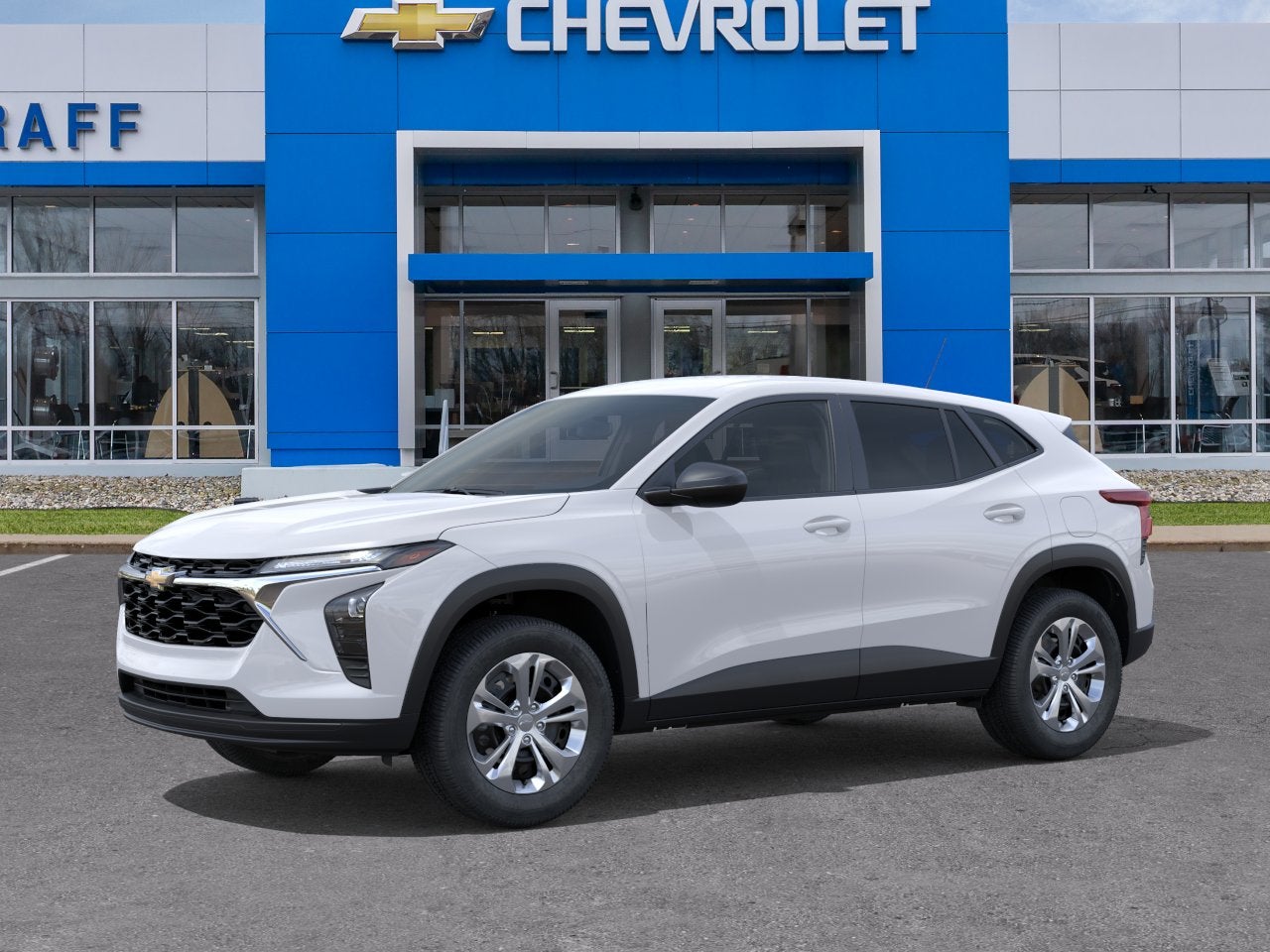 2026 Chevrolet Trax — rear three-quarter view