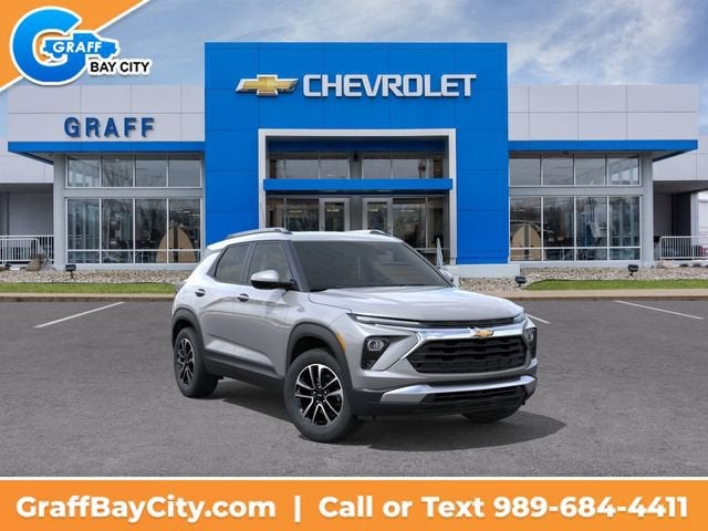 2026 Chevrolet Trailblazer LT in Sterling Gray Metallic — front three-quarter view